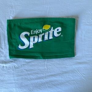 Sprite crop top 7/10 condition